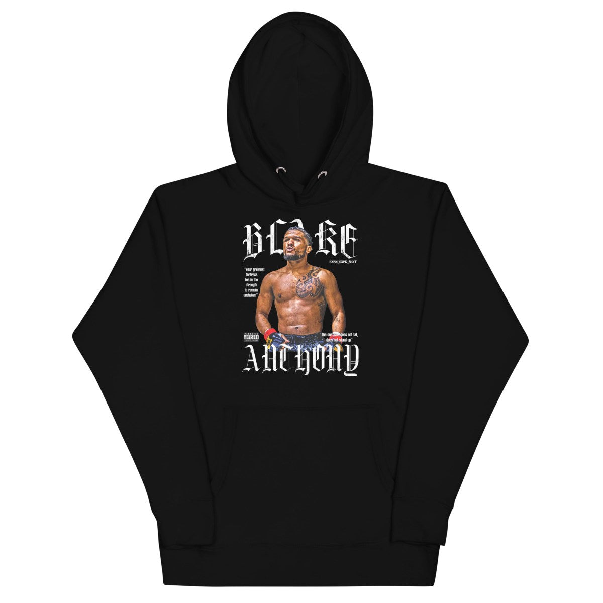Blake Anthony “Unshaken Warrior” Hoodie